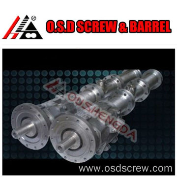 Cold feeding screw barrel for cables extrusion/rubber extruder